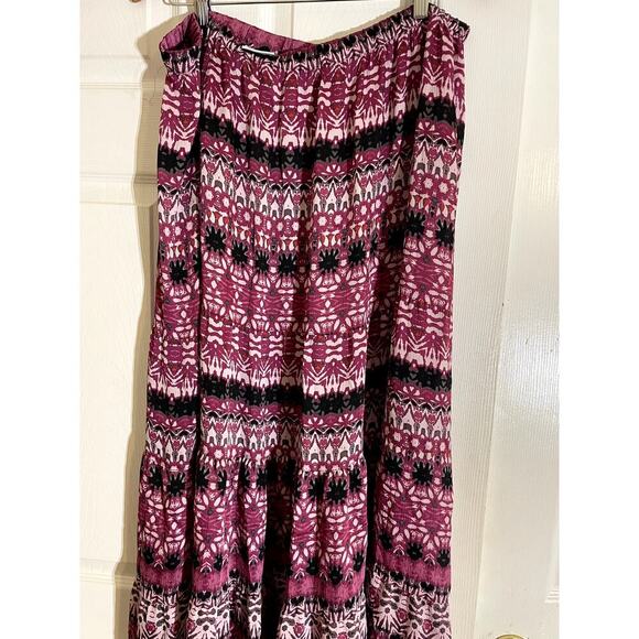 Jaclyn Smith modest maxi fairycore cottatecore Y2K skirt size XXL - Picture 3 of 5